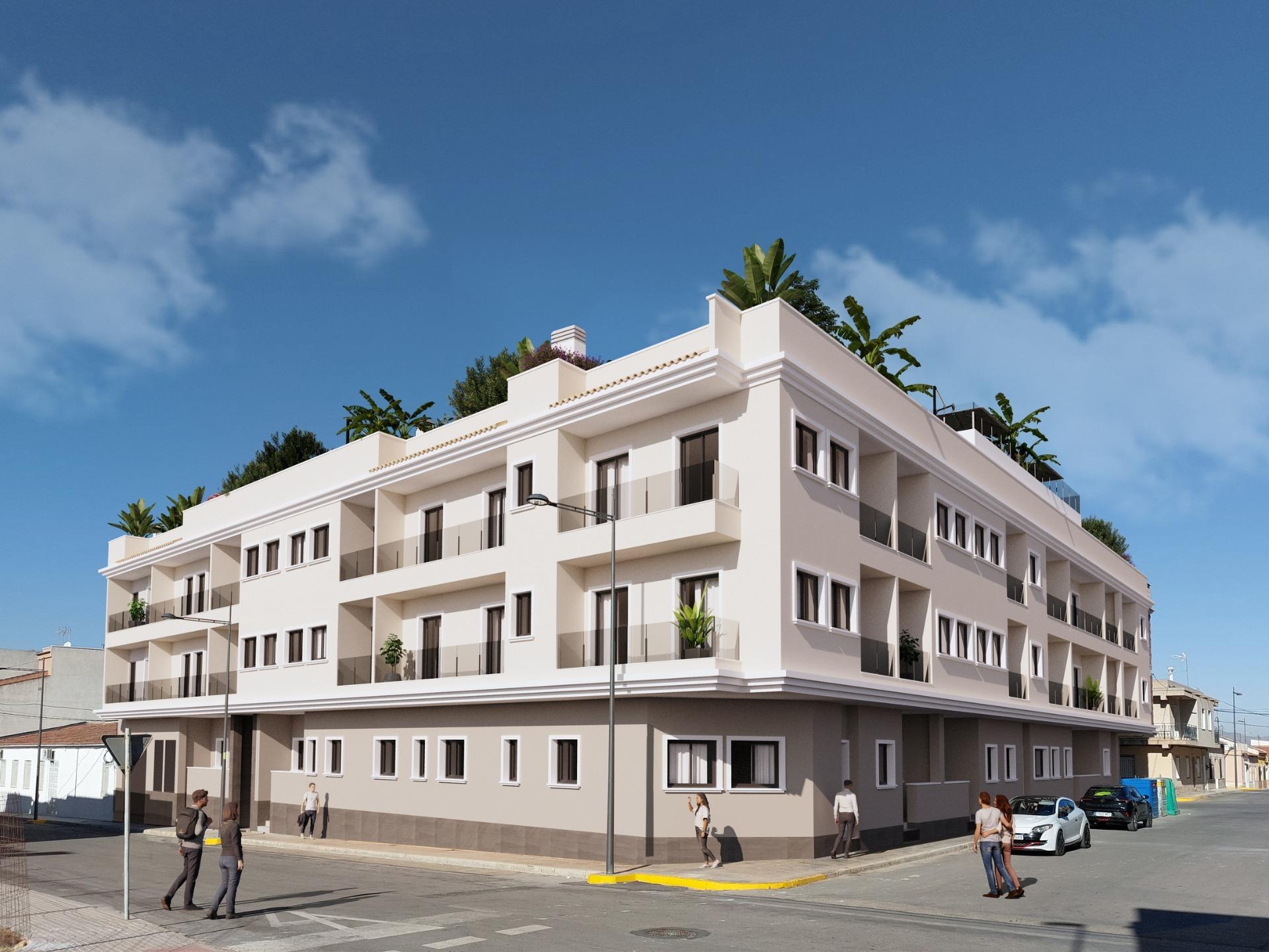 Nieuwbouw appartementencomplex in Spanje